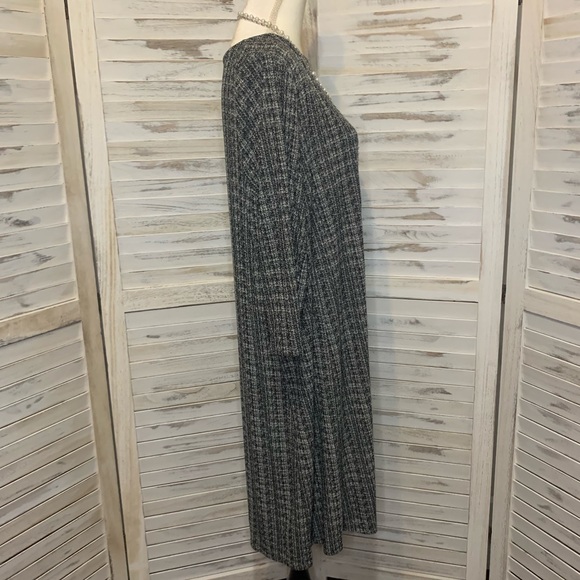 J Jill Wearever Collection Jacquard Knit Dress XL - Picture 3 of 9